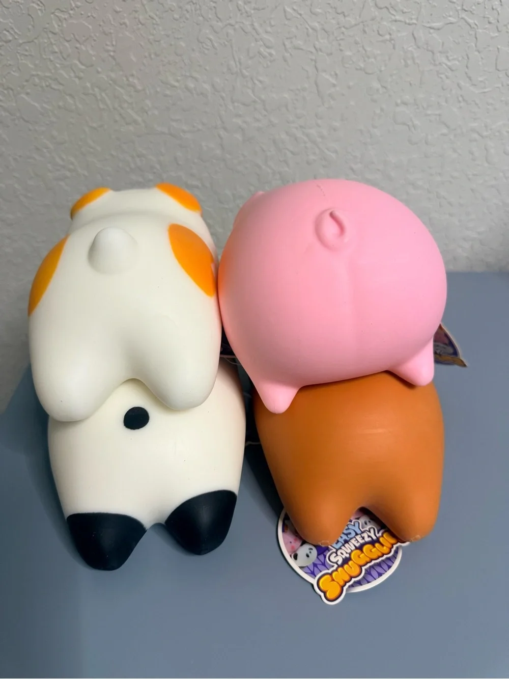 ORB Easy Sqweezy- 4 bundle Pig, Dog, Bear and Panda
